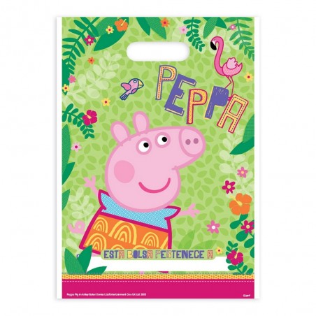 Pack Cumpleaños Peppa Pig x 12 Cotillón Activarte Cotillón Peppa Pig