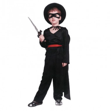 Disfraz El Zorro Niño Cotillón Activarte Disfraces Niñas y Niños