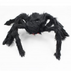 Araña Peluda 50 cm Cotillón Activarte Decoración Halloween