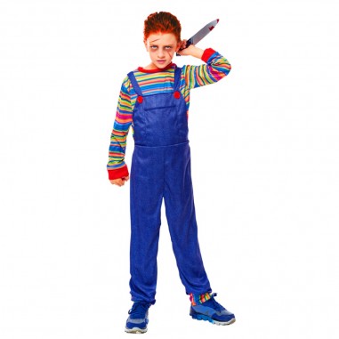 Disfraz Chucky Muñeco Diabólico Infantil  Disfraz Halloween