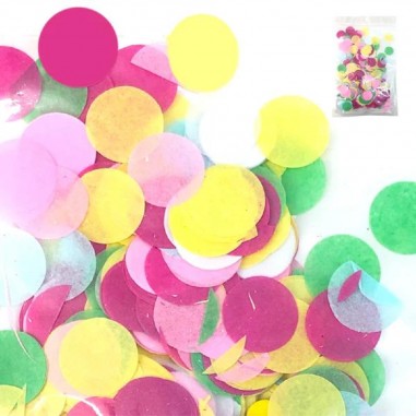 Confetti Colores Cotillón Activarte Decoración Cumpleaños y Fiestas