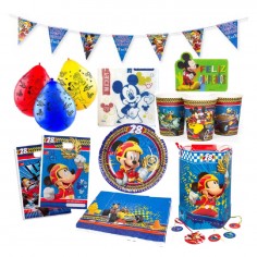 Pack Cumpleaños Mickey Mouse x 12 Cotillón Activarte Cotillón Mickey Mouse