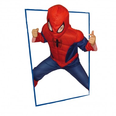 Disfraz Spiderman Niño Cotillón Activarte Disfraces