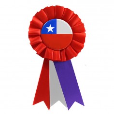 Escarapela Bandera Tricolor Cotillón Activarte Decoración Chile