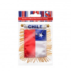 Bandera Auto Cotillón Activarte Decoración Chile