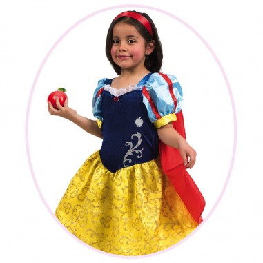 Disfraz Princesa Blanca Nieves Disney Niña Cotillón Activarte Disfraces Niñas y Niños