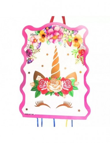 Piñata para cumpleaños unicornio
