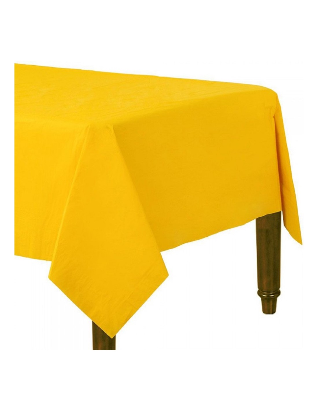Mantel Papel Colores Línea Colores - Cotillón Activarte Color Amarillo