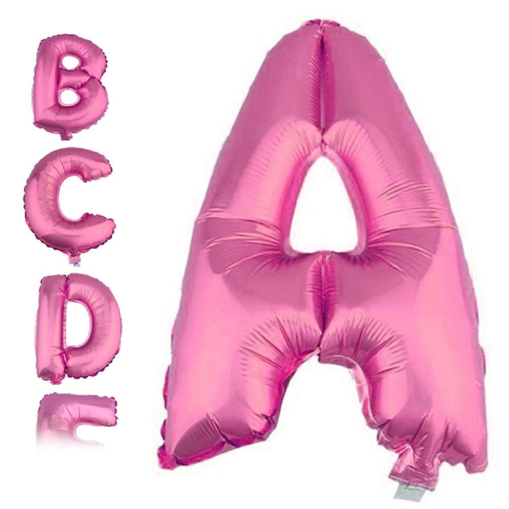 Globo Letras Rosado 65 cm A-Z
