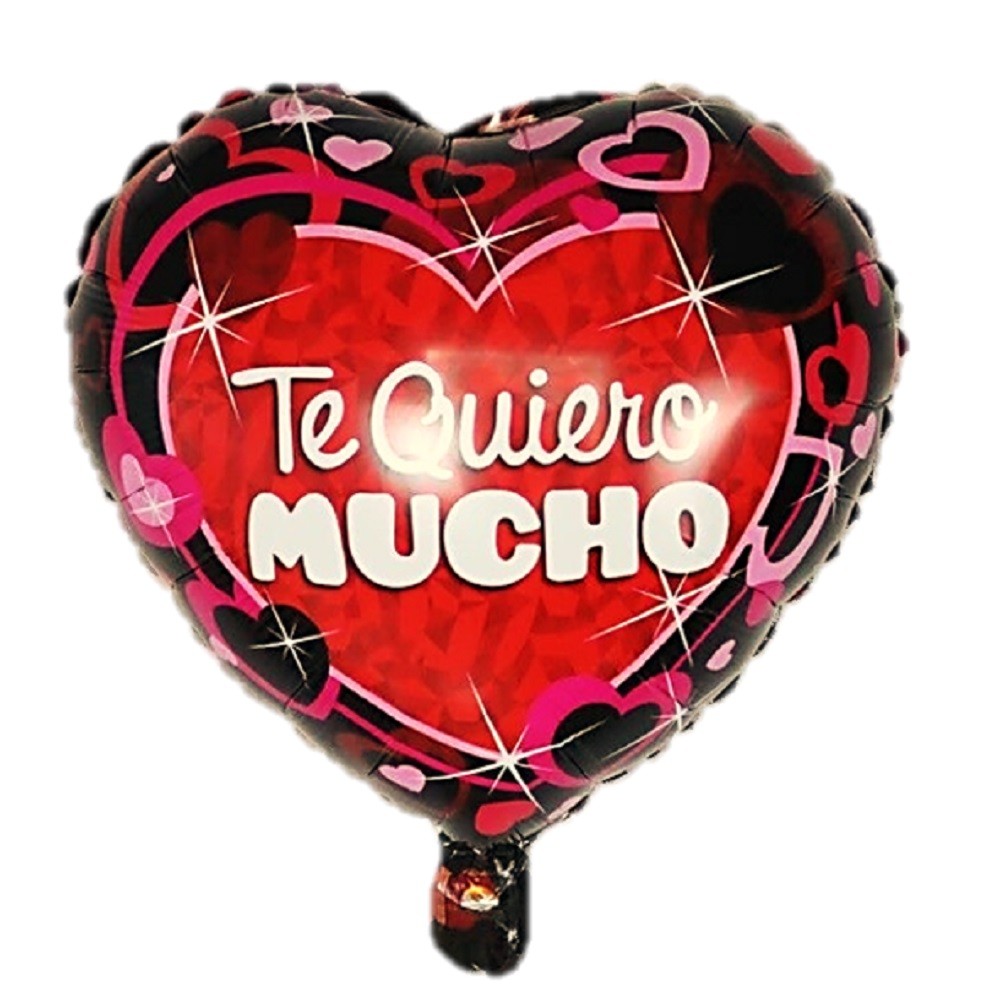 Globo Metálico Te Quiero Mucho