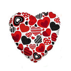 Globo Metálico Corazones