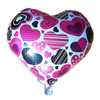 Globo Metálico Corazones