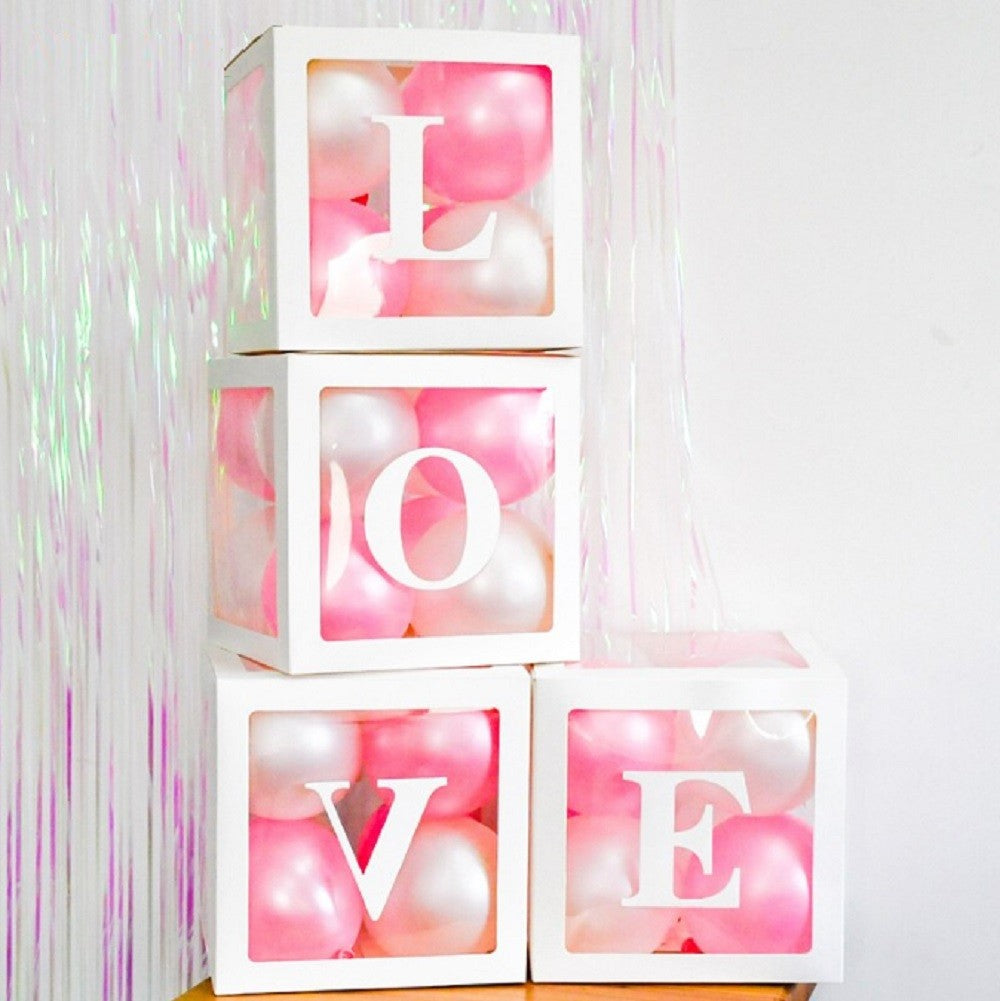 Caja de Decoración LOVE 30 cm