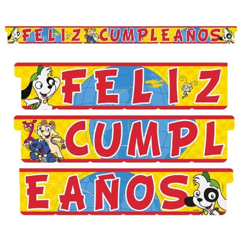 Guirnalda Feliz Cumpleaños Doki
