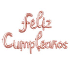 Globo Metálico Feliz Cumpleaños Cursivo