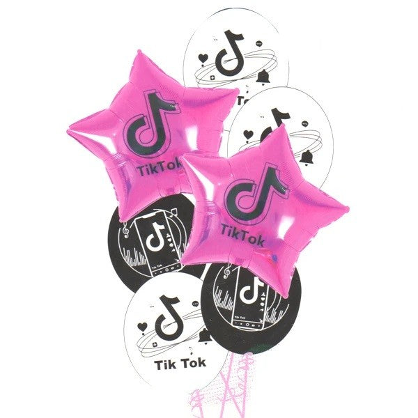 Set 7 Globos Musical Colores