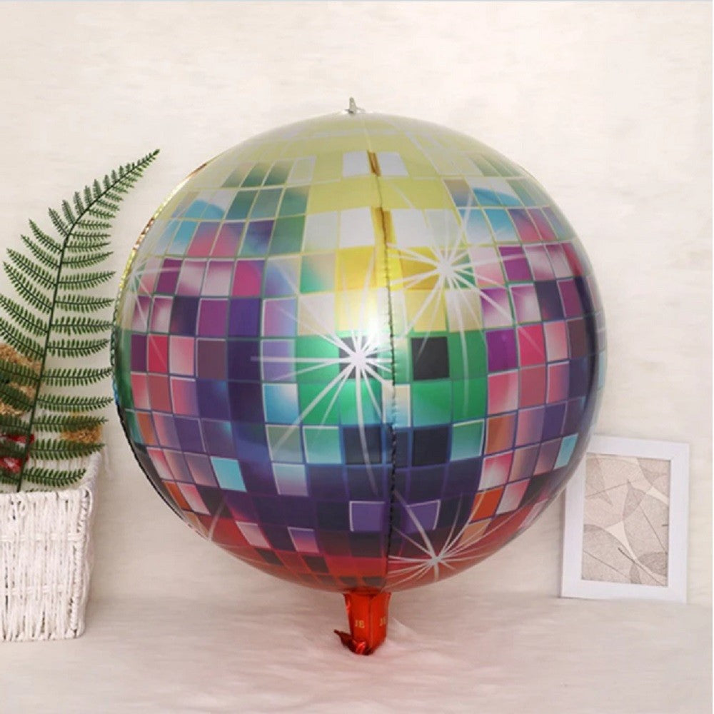 Globo Metálico Bola Disco