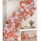 Globos Látex Rose Gold R 9  x 25