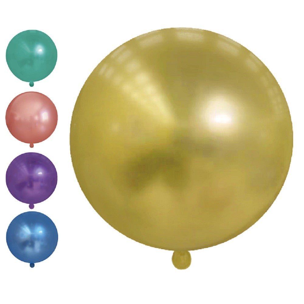 Globo 45 cm Cromo Colores