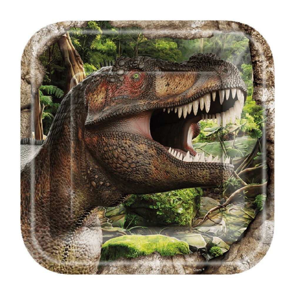 Platos Dinosaurio Jurásico x 6