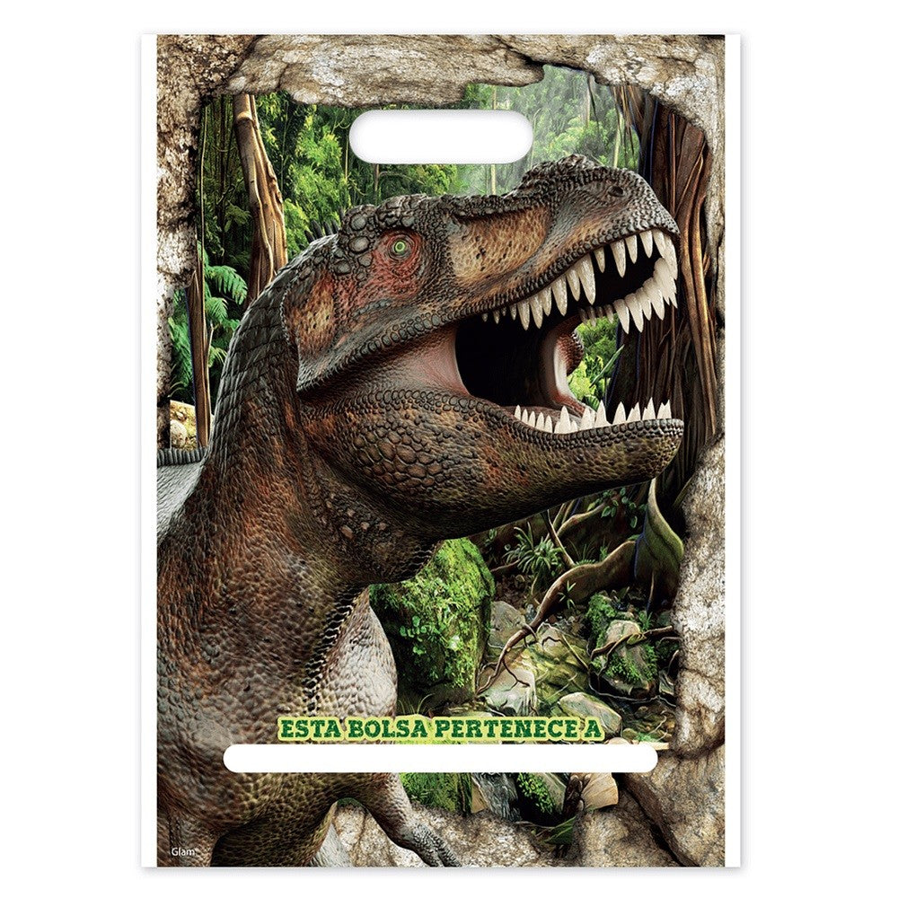 Bolsa Dulces Dinosaurio Jurásico x 6