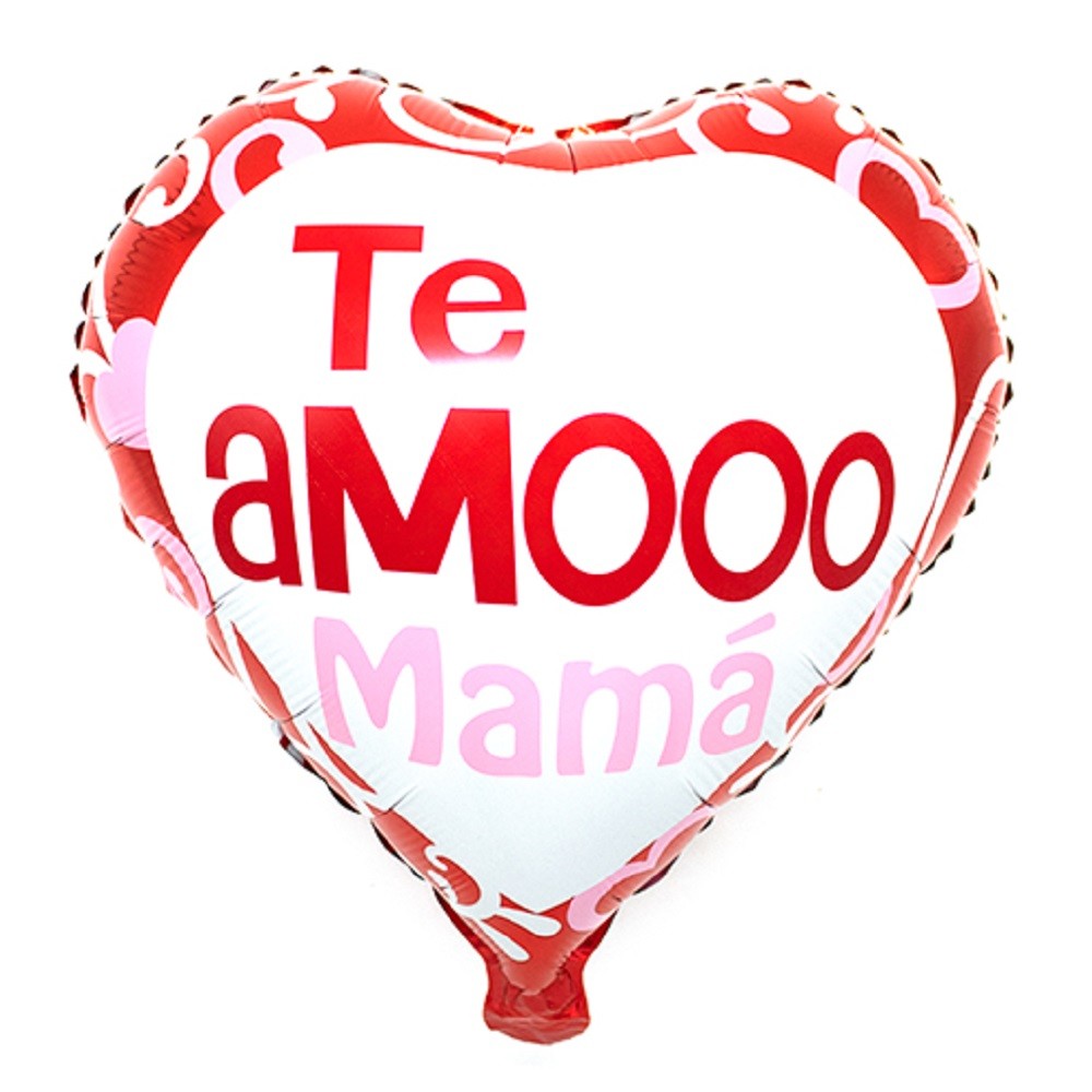 Globo Corazón "Te Amooo Mamá"