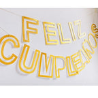 Guirnalda Feliz Cumpleaños Calada