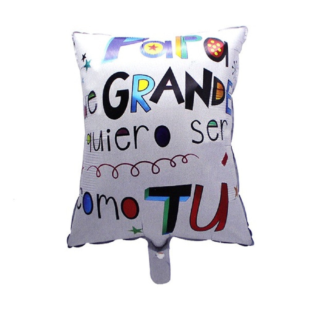 Globo Metálico Día del Padre "Como Tú"