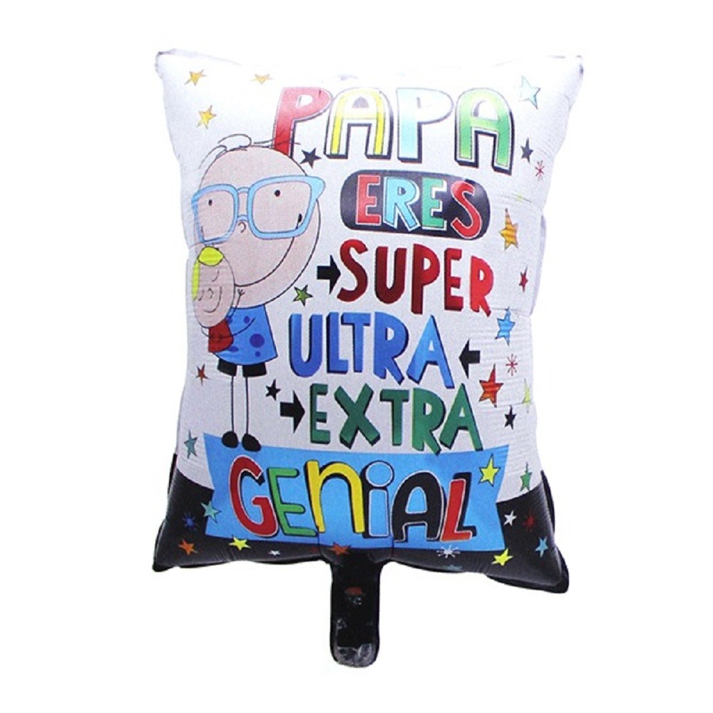 Globo Metálico Día del Padre "Extra Genial"
