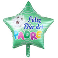 Globo Metálico Día del Padre Estrella Fútbol