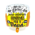 Globo Metálico Cerveza Día del Padre