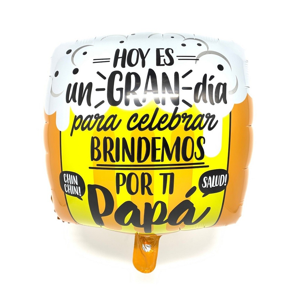 Globo Metálico Cerveza Día del Padre
