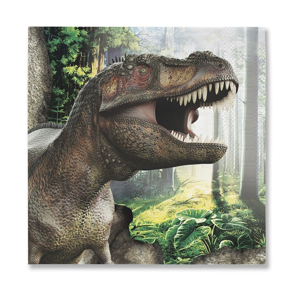 Servilletas Dinosaurio Jurásico x12