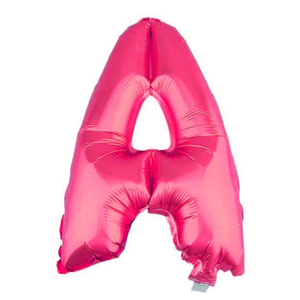 Globo Letra Fucsia 65 cm