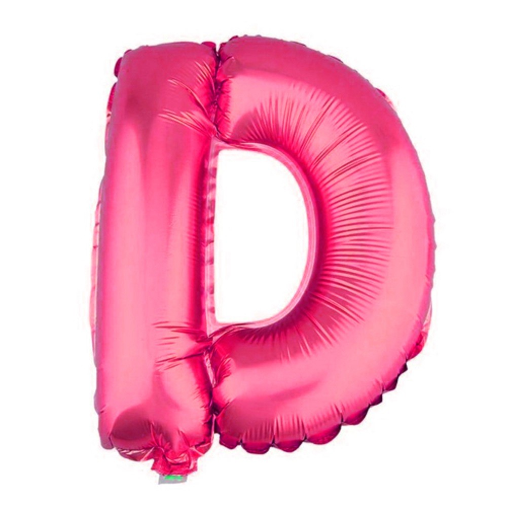 Globo Letra Fucsia 65 cm