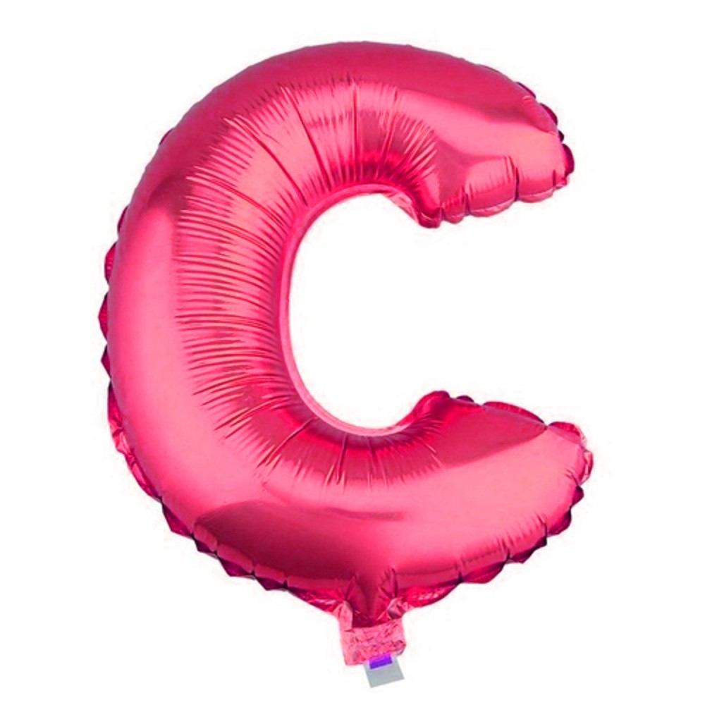 Globo Letra Fucsia 65 cm