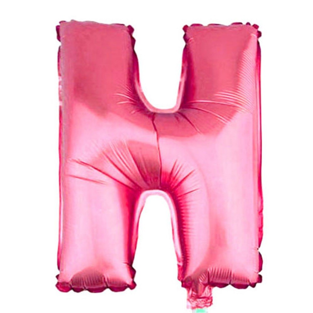 Globo Letra Fucsia 65 cm