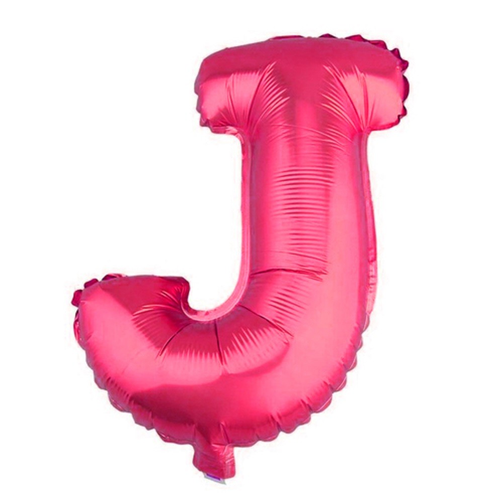 Globo Letra Fucsia 65 cm