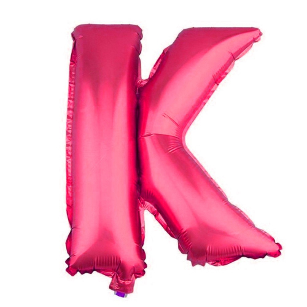 Globo Letra Fucsia 65 cm