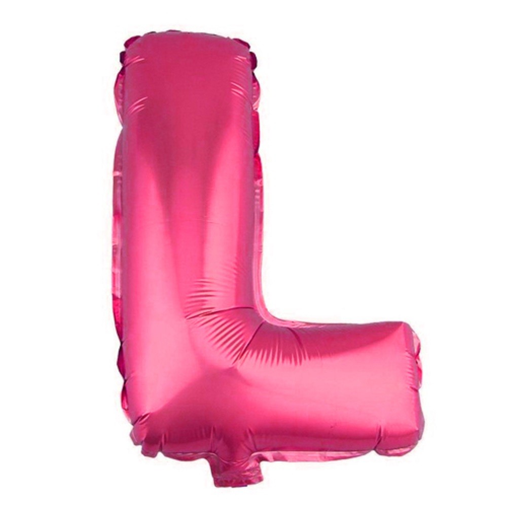 Globo Letra Fucsia 65 cm