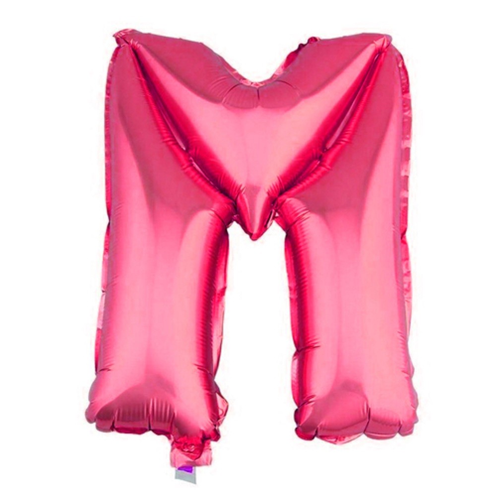 Globo Letra Fucsia 65 cm