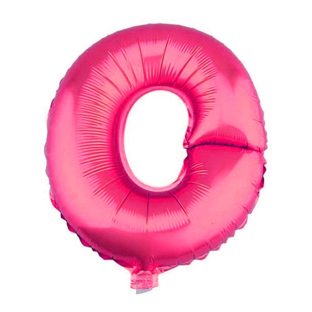 Globo Letra Fucsia 65 cm