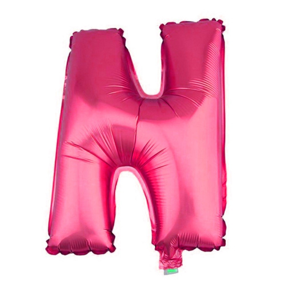 Globo Letra Fucsia 65 cm