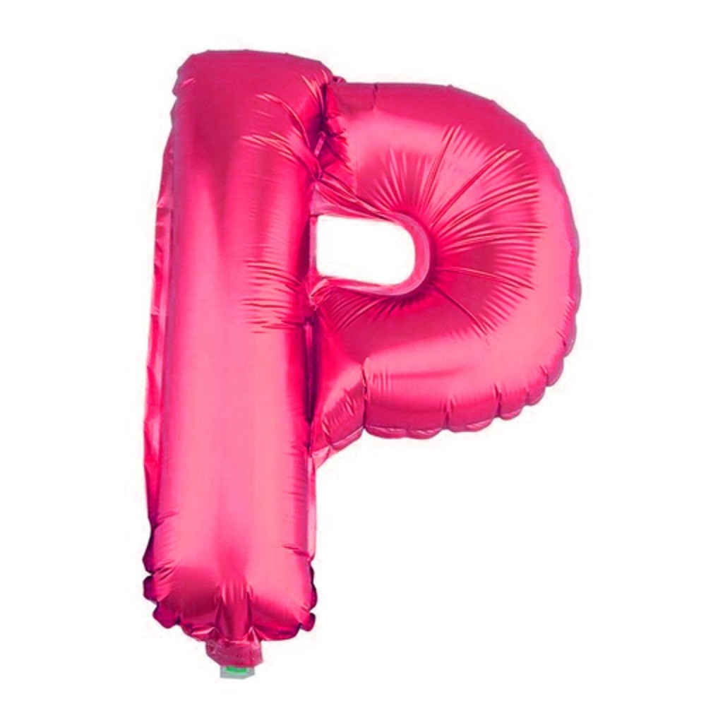 Globo Letra Fucsia 65 cm