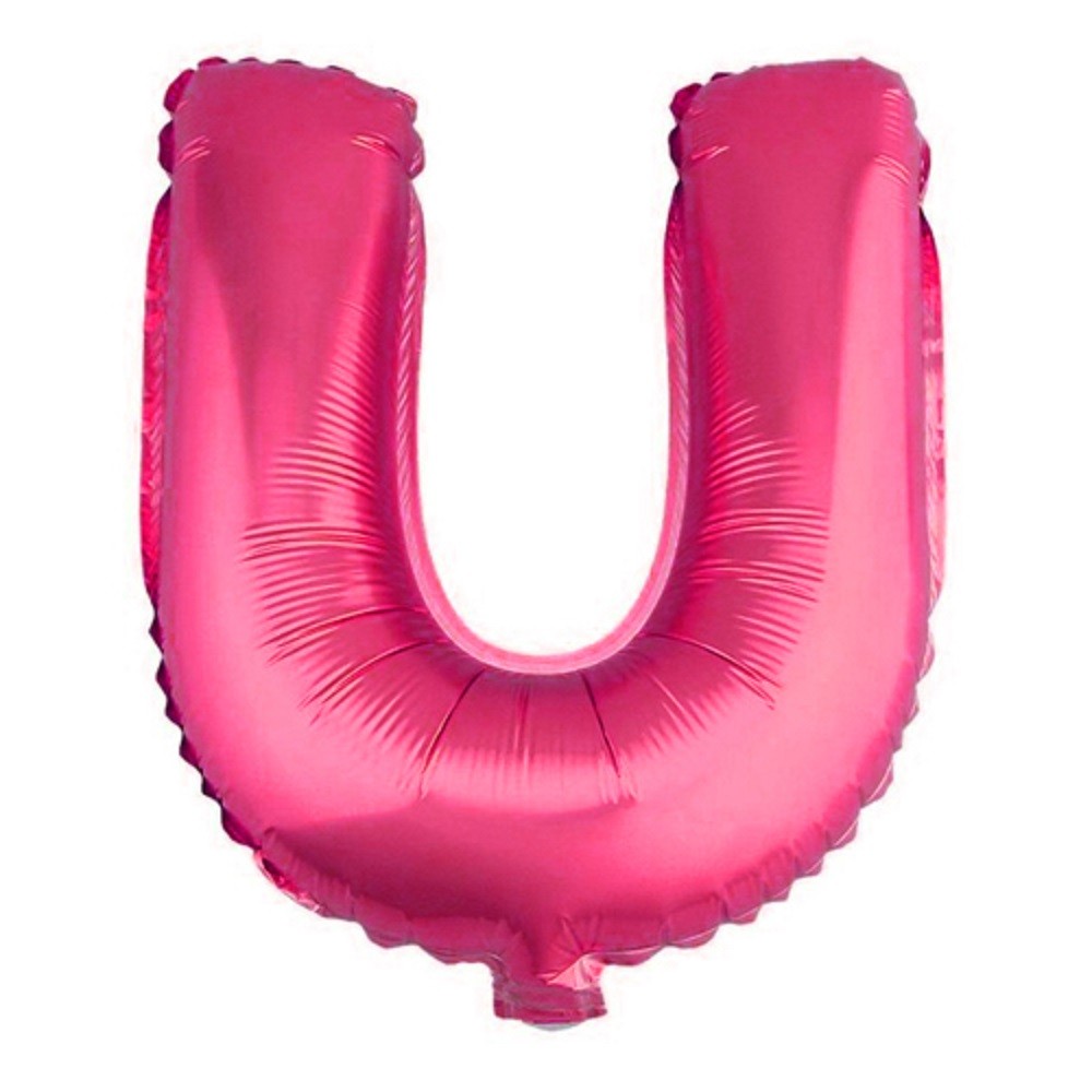 Globo Letra Fucsia 65 cm