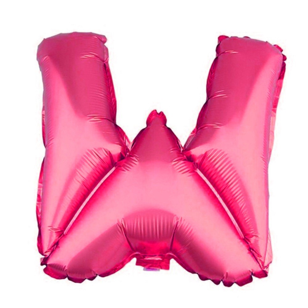 Globo Letra Fucsia 65 cm
