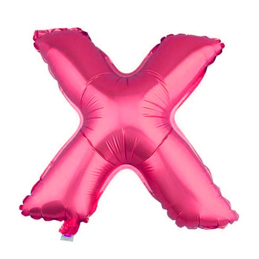 Globo Letra Fucsia 65 cm