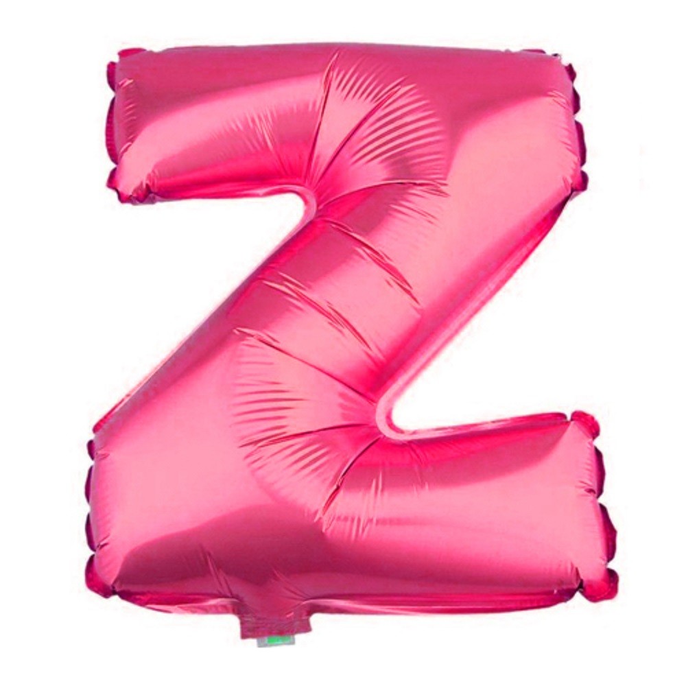 Globo Letra Fucsia 65 cm