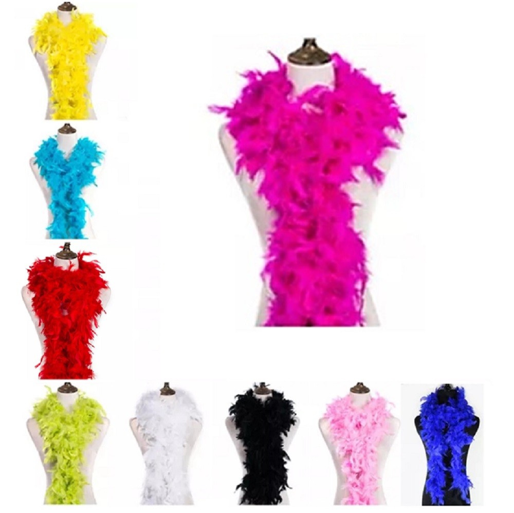 Boas Collar de Plumas