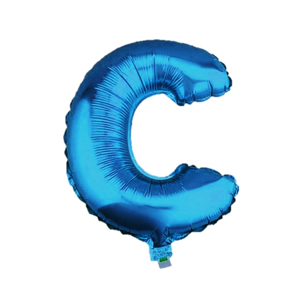 Globo Letras Azul 65 cm A-Z
